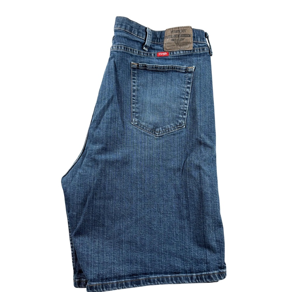 VTG Wrangler Denim Jorts Y2K Shorts Mens HTF‎ Sz 42 Relaxed Fit DadCore skater